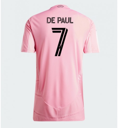 Inter Miami Rodrigo De Paul #7 Kotipaita Naisten 2026-27 Lyhythihainen Inter Miami Rodrigo De Paul #7 Kotipaita Naisten 2026-27 Lyhythihainen